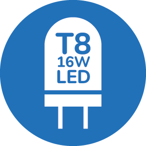 T8 16W LED LIGHT SOURCE